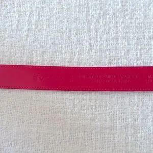 Lacoste | Accessories | Lacoste Dark Orange Leather Belt  display picture 1
